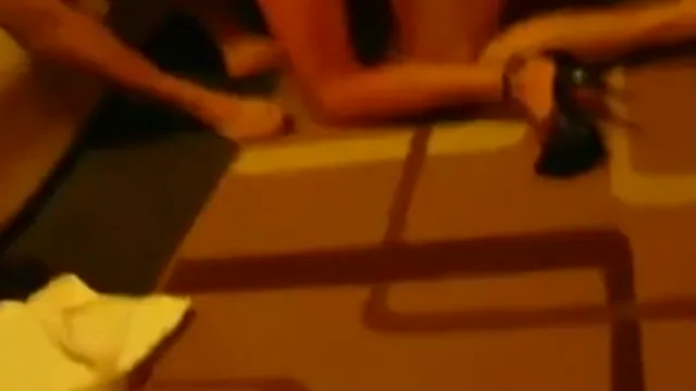 Blonde wife in hardcore group sex with cumshot, frame 5 of 8